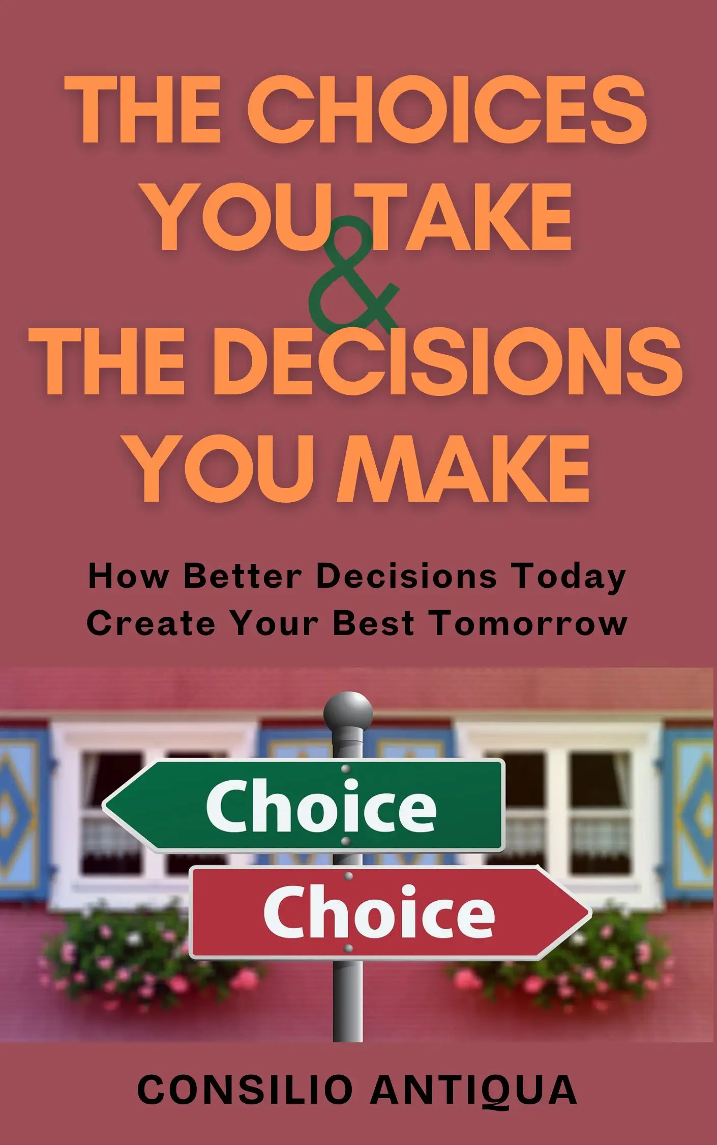 The Choices You Take and The Decisions You Make | Book Cover